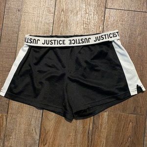 Justice Athletic Shorts SZ: 14 EUC